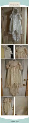 My Wedding Gown Turned Into A Baptism Christening Gown For My Granddaughter My Cousin Dyed T Lace Christening Gowns Christening Gowns Recycle Wedding Dress