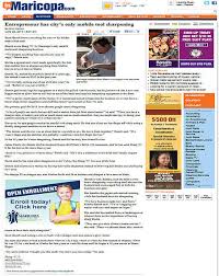 Cozzini bros, inc., the leading cutlery sharpening and exchange services company in the united states, recently announced a strategic partnership with maestranzi brothers grinding & supply, l.l.c., a leading cutlery,…. Professional Knife Sharpener Sharp N It In Phoenix Arizona