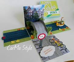 Explosionsbox Seite 4 Carma Style Explosionsbox Box Reisegutschein Basteln
