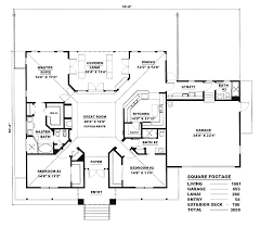 Florida Style House Plan 60772 With 3 Bed 3 Bath 2 Car Garage Florida House Plans Beach House Plans Cracker House