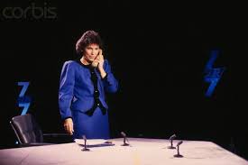 According to the latest watch and listen magazine poll just out yesterday (sunday, may 23), tf1's popular show 7 sur 7 hosted by anne sinclair, is now considered to be the greatest show in the history of television. French Journalist And Broadcaster Anne Sinclair On The Set Of Television Show 7 Sur 7
