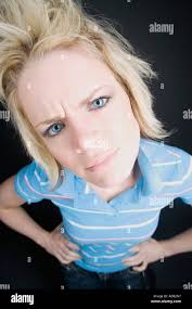 Woman with hawk hi-res stock photography and images