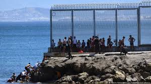 Some 8,000 people have reached ceuta in two days, spanish officials say. Uswb17wq6jd3em