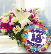 Birthday Flowers And Balloons 18th Birthday Flowers And Balloon Anniversary Flowers Birthday Flowers Balloon Flowers
