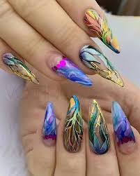 ногти гель лак дизайн фото 2019 новинки зима фото Pin By Olga Obydennova On Nails Metallic Nail Art Funky Nail Art Nail Art Designs