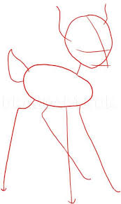 Would you like to draw bambi? How To Draw Bambi Step By Step Drawing Guide By Dawn Dragoart Com