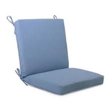 Hampton Bay Cushionguard Denim Outdoor High Back Dining Chair Cushion 7260 0452461 In 2020 Patio Cushions Outdoor Dining Chair Cushions Outdoor Dining Chair Cushions
