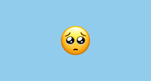 A Yellow Face With Furrowed Eyebrows A Small Frown And Large Puppy Dog Eyes As If Begging Or Pleading Ma Emoji Wallpaper Eyes Emoji Cute Emoji Wallpaper