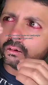 Guy Drinking Soda and Crying