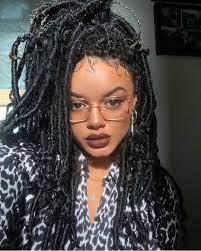 Faux Locs 24 Gallant Locs Hair Ideas For Black Women Faux Locs Hairstyles Hair Styles Locs Hairstyles