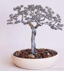 Here's another wire word art piece that we're loving. Wire Tree Sculpture 9