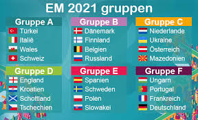 When and where is euro 2020? Em 2021 Euro 2020 Ausgabe Em 2020 Zeitplan Rangliste Und Gruppen