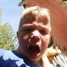 Sour snow cone from the fair