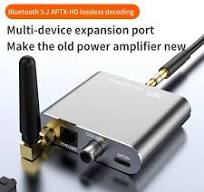 AptX-HD Bluetooth 5.2 Receiver HIFI Music Wireless Audio ...