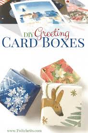 Now, fold up the long sides of your box, and fold these tabs in as shown. How To Make Boxes From Cards Twitchetts