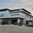 Glass canopy black tinted canopy