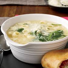 And the beaten egg added at the end helps to thicken the broth and bind everything together. Spinach Egg Drop Soup Recipe Sang Yoon Food Wine