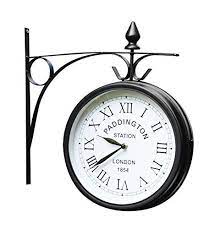 Maybe you would like to learn more about one of these? Outdoor Garden Clock Paddington 27cm 10 5 The Outdoor Shop Http Www Amazon Com Dp B005h0k64s Ref Cm S Garden Clocks Outdoor Wall Clocks Bedroom Clocks
