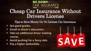 Just as you can get car insurance without a license, with a suspended license, the answer is still yes, but it may take a little work on your part. if your license has been suspended due to a dwi, leaving the scene of an accident or some other traffic infraction, you know you can't get behind the wheel until the suspension ends. Cheap Car Insurance Without Drivers License Know About Getting Car