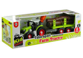Learn in this article with 4 easy steps. Assembly Tractor With Trailer For Wood Transport Screwdriver Toys Cars