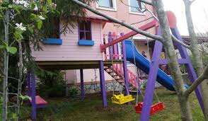 Bpoe 1001 Pembe Agac Ev Pink Wood Playhouse Agac Evler Pembe Agac