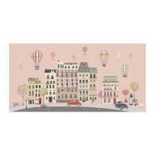 Sweet Street At Dusk Wall Art Art Wall Kids Wall Canvas Girls Wall Art
