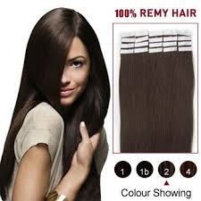 Nadula virgin hair extensions are real remy human hair collected from a donor. 18 Dark Brown 2 20pcs Tape In Human Hair Extensions Tape In Hair Extensions New Arrival Style Markethairextension