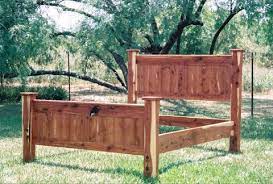 Pin By Holly Brittenham On Projects Cedar Furniture Diy Bed Frame Bed Frame