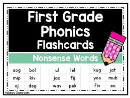 You can even get free printable games and such too. Nonsense Word Fluency Flash Cards Worksheets Tpt