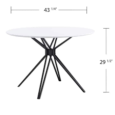 Shop for metal dining tables in dining tables. Our Best Dining Room Bar Furniture Deals Metal Dining Table Round Dining Table Dining Table Black