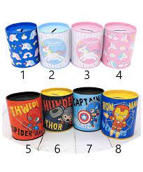 Betul ke boleh keluarkan duit tabung haji walaupun pada hari cuti? Coin Box Money Saving Bank Unicorn Super Heroes Duit Tabung Tin Kartun Lazada