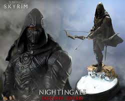 This is the base of initiation for all members of the nightingales. The Elder Scrolls V Skyrim Nightingale Exclusive Statue The Elder Scrolls Licenses Gaming Heads
