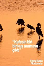 Kafesin Biri Bir Kus Aramaya Cikti Franz Kafka Aforizmalar Sozler Anlamlisozler Guzelsozler Manalisozler Ozlusozler Kitap Alintilari Kitap Guzel Soz