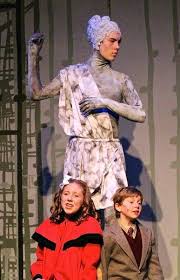 Bird Woman Mary Poppins Musical Grey Turtleneck With Sheet That Can Be Dyed Grey Along With Grey Stretch Pants Mary Poppins Costume Mary Poppins Musical Poppins