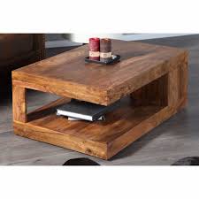 Table Basse Rectangle Bois Massif Comforium Com Furniture Wooden Coffee Table Coffee Table