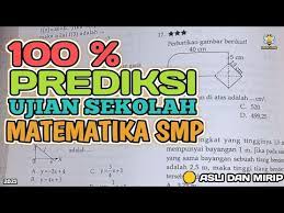Unduh soal ksm mts untuk bidang matematika, ipa, dan ips. 100 Soal Ujian Sekolah Matematika Smp Tahun 2021 Nomor 1 20 Youtube
