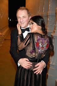 Find out how much they are worth together. Salma Hayek And Husband S Sweetest Pictures Popsugar Latina