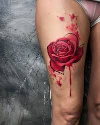 1 259 Me Gusta 17 Comentarios Andrea Kroki Andrea Kroki En Instagram Red Rose First Work At Artunderskin D In 2020 Red Rose Tattoo White Tattoo Red Roses
