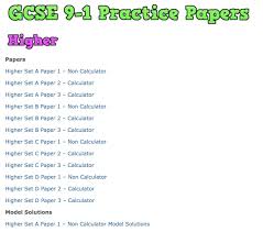 Corbettmaths On Twitter Looking For Gcse Maths Practice Papers I Have Just Added 12 Higher 12 Foundation Papers To Https T Co Tf9reccctz Https T Co Wha35dthmw Twitter
