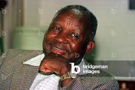 Image of Kenneth Matiba (KEN Kenya Ford Asili party leader) smiles  confidently,...,