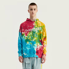 Black And White Tie Dye Hoodie Wholesale Tie Dye Streetwear Hoodie Men Hoodies Men Hoodie Fabric Street Wear