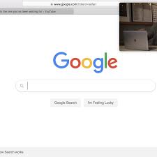 Google has detailed instructions on its help page, but, for those of you who don't feel like clicking and wading through google's instructions, here's how you load a custom background before calling into a video meeting How To Enable Picture In Picture For Youtube On Your Mac The Verge