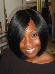 This short bob is here to show you that curly bob styles can be as different as you want them to be. Bob Hairstyle Sew In Author On T