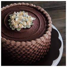 Lovely Ruffled Ombre Chocolate Cake Project By Ivenoven Http Www Bridestory Com Ivenoven Proje Chocolate Cake Decoration Cake Decorating Tips Cake Desserts