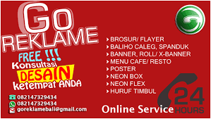 Membuat desain logo yang menginovasi, adalah kunci anda sebagai seorang desainer. Go Reklame Perusahaan Advertising Di Bali Free Konsultasi Desain