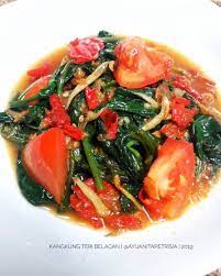 This dish has different names according to the countries, its called kangkung belacan, kangkong. Resepi Kangkung Goreng Belacan Ala Thai