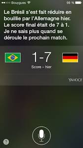 Nous suivons les principaux championnats mondiaux et pour rester connecter où que vous soyez, téléchargez notre application mobile et ne manquez aucun match en direct ! Siri Casse Le Bresil Quand On Lui Demande Le Resultat Du Match D Hier Iphone Soft