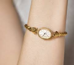 Black And Gold Watch Womens Gold Plated Cocktail Watch Bracelet Posh Ladies Wristwatch Ray Quality Mark Ussr Watch Oval Women 39 S Bracelet Watch Black Gold Jewelry Elegant Wristwatch