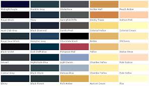 valspar color chart