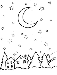 Select from 35970 printable coloring pages of cartoons, animals, nature, bible and many more. Night Sky Coloring Pages Coloring Home